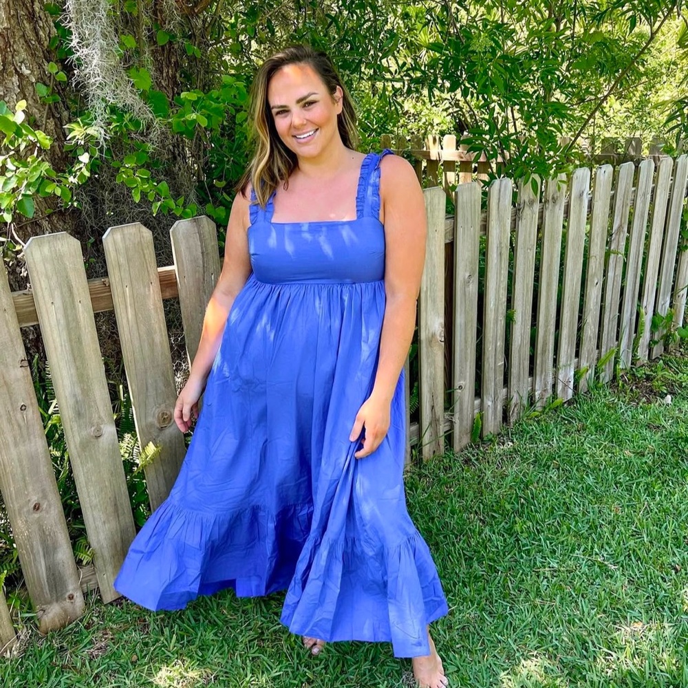 Free People Blue Women's Dress